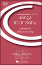 Songs from Gahu SA choral sheet music cover